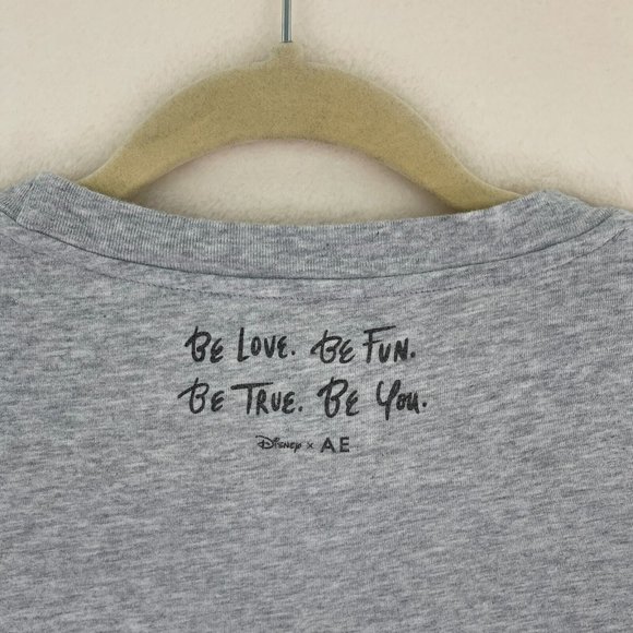 Disney x American Eagle Gray Mickey Mouse Graphic Tee Men's Size Small - Picture 9 of 9